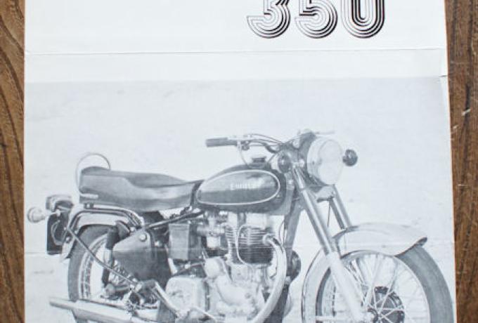 Enfield 350, Brochure