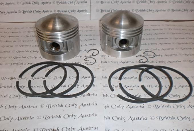 JAP J.A.P. Zweizylinder Kolben 500ccm OHV STD. / Paar