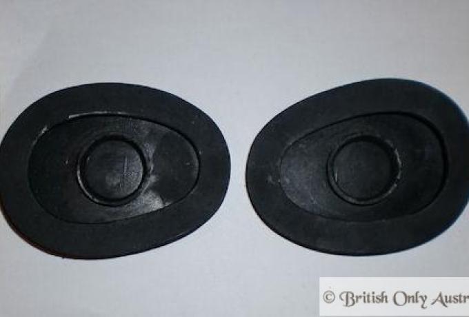 Raleigh oval Kneegrip rubbers /Pair- 1 P. in stock