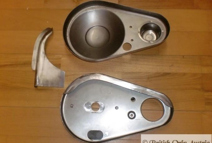 BSA J12 Primärkettenkasten innen und außen