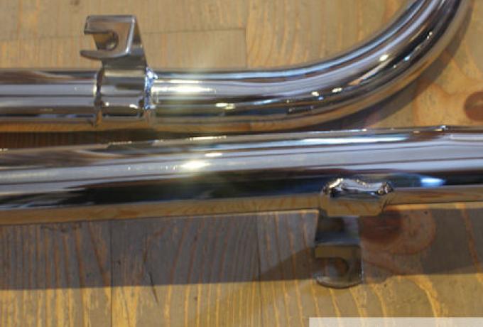 Triumph 650cc Auspuffrohre 1963-66