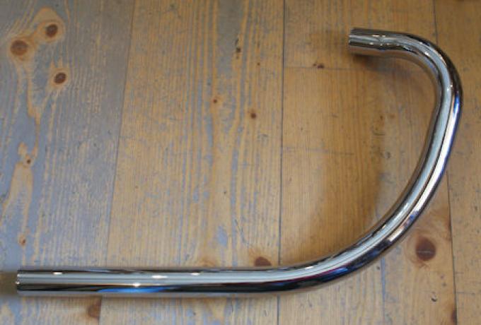 AJS Mod. 18 Exhaust Pipe 500cc 1949-54, 1 3/4"-44mm