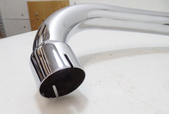 Velocette Venom Clubman MKI Auspuffrohr Chrome