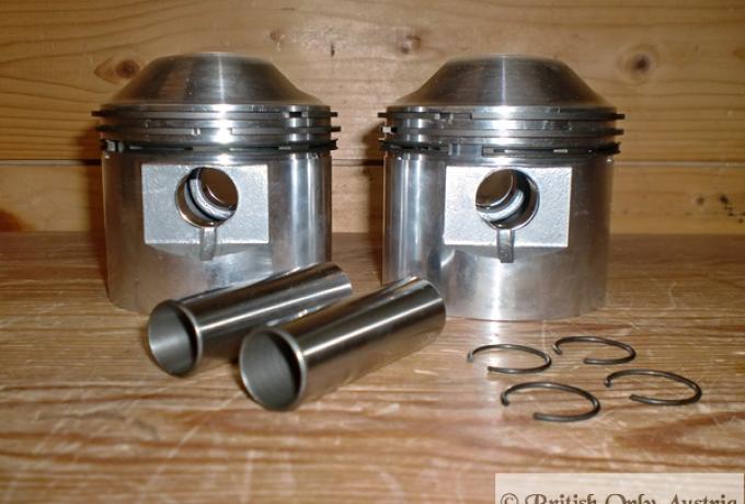 Triumph Pistons Unit 650 ccm T120/TR6 +60 /Pair