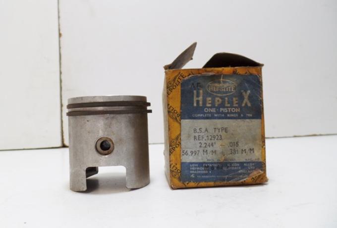 Heplex Kolben BSA Type 12923 +015 NOS. Bsa Bantam D3