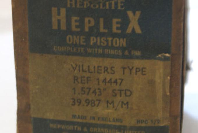 Villiers Type Heplex Piston 39.987mm STD NOS