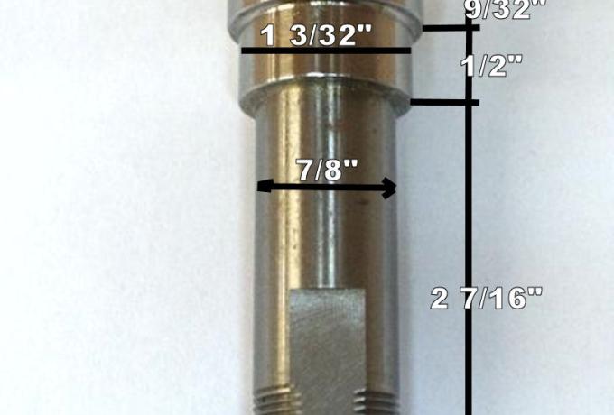 Triumph Radachse f. Hinterrad