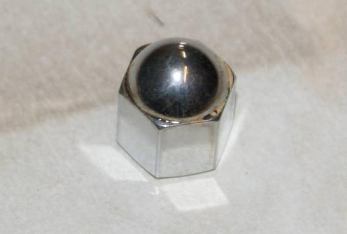 BSA Nut- Bottom Yoke Bolt Chrome