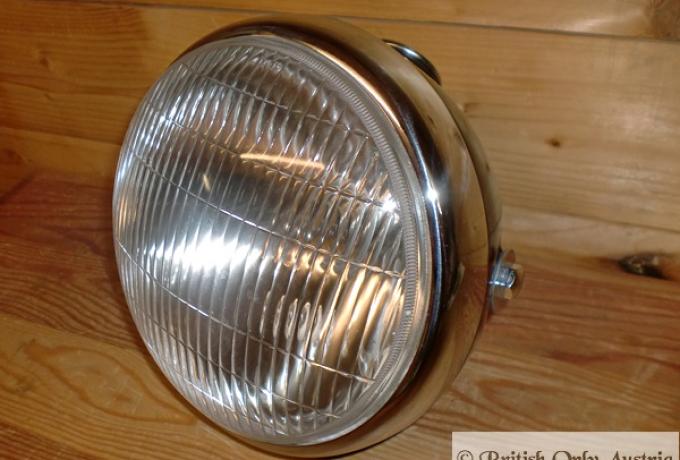 Scheinwerfer 7" komplett.SSU700. Lucas Nachbau