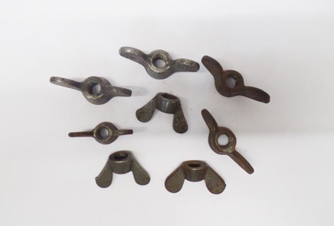 Flügelmuttern Set Neu und NOS