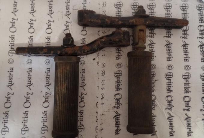 Universal Fußraste gebraucht/Paar