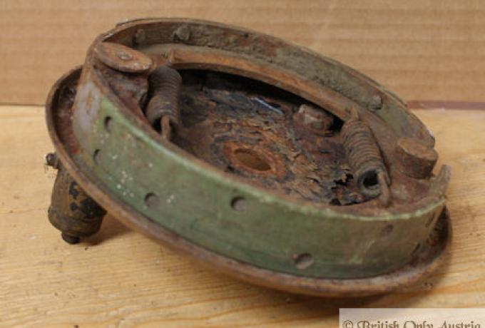 Bremsplatte 6" m. Bremsschuhen gebraucht