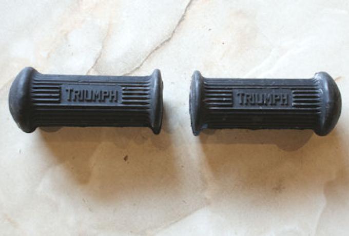 Triumph riders footrest rubbers T150 