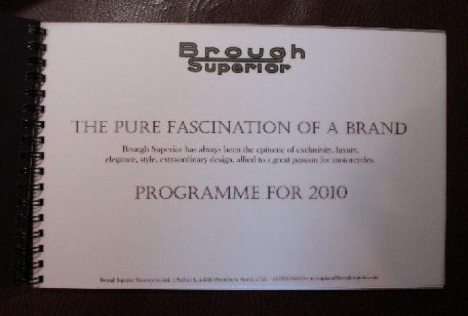 Brough Superior Catalogue 2010