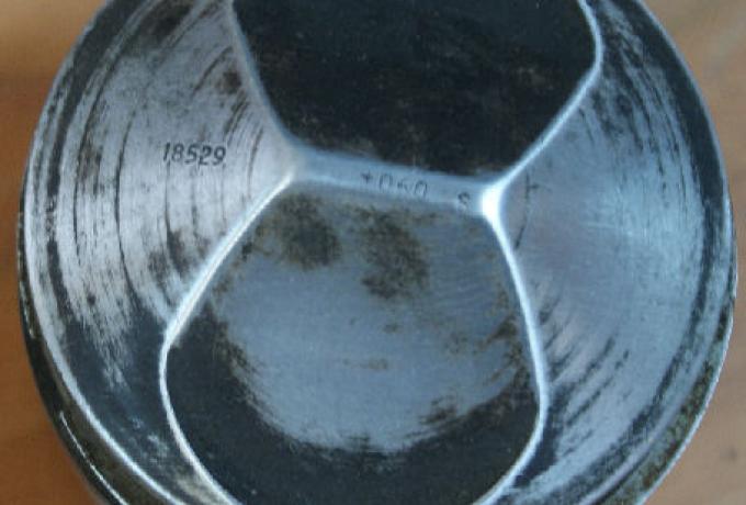 Piston used +60.  Bsa A10 racing