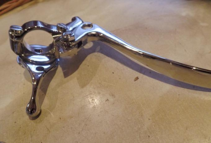 Amal Type Clutch Lever with Magneto Lever 25mm - 1" LHS. + Amal Brake Lever with Air Lever 25mm - 1"
