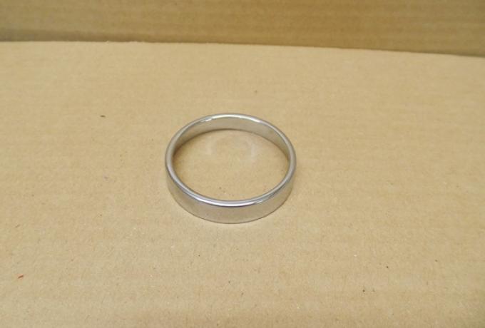 AJS/Matchless Ring Chrom untere Gabelrohr Abdeckung, dünner Rahmen 