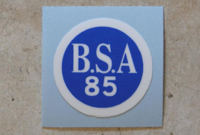 BSA Sticker for Timing Cover 1930's