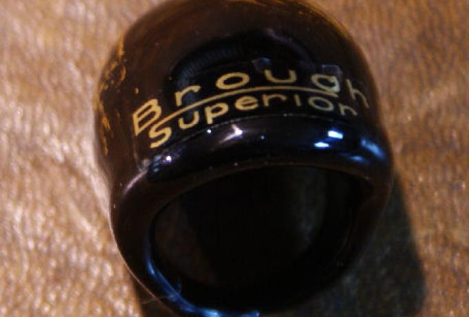 Brough Superior Ring, Black and Gold