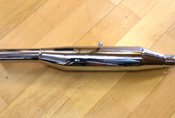 AJS/Matchless G3L Auspuffanlage 350ccm  1949- Starrahmen, Alu Kopf 1 1/2" - 38mm