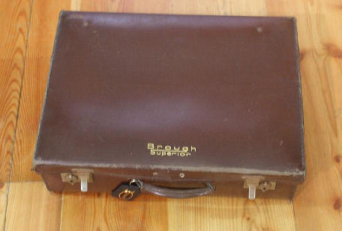 Brough Superior Vintage Leatherette Suitcase