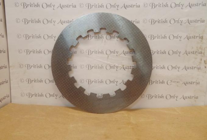AJS/Matchless/Norton Clutch Plate steel wide/early Dominator from 1965 