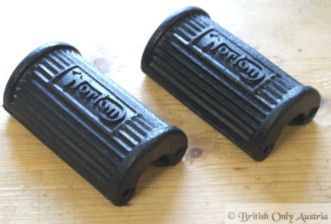 Norton Footrest Pedal Rubbers /Pair