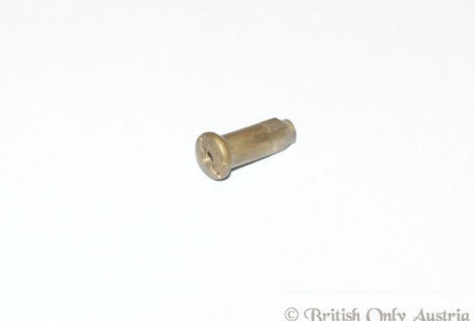 Brass Spoke Nipple f. 2.6mm Spokes