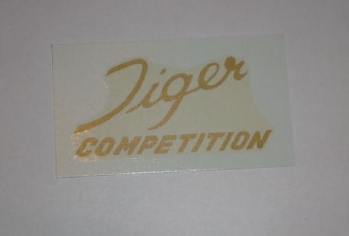 Triumph "Tiger Competition" Abziehbild für Seitenpanel 1968/69