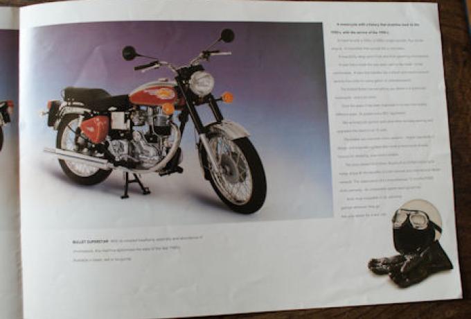 Enfield - The High Calibre Bullet, Prospekt