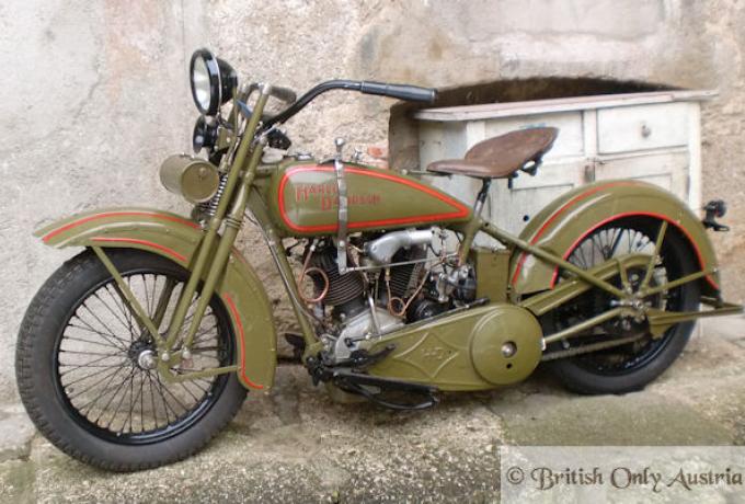 Harley Davidson Model J 1927. 1000cc