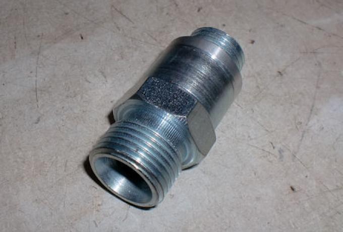 AJS/Matchless Union, Oil Feed Pipe, Engine End w. Washer