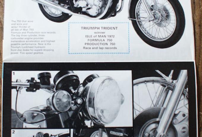 Triumph The Big Power Bikes, Brochure