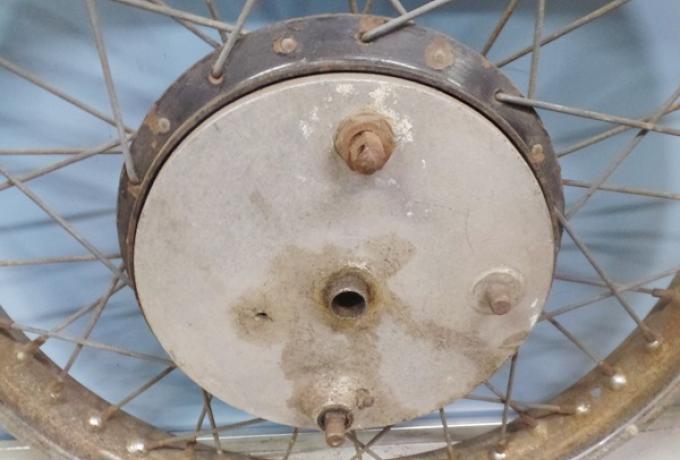 BSA Wheel 8" with brake plate used A50/A65/B44