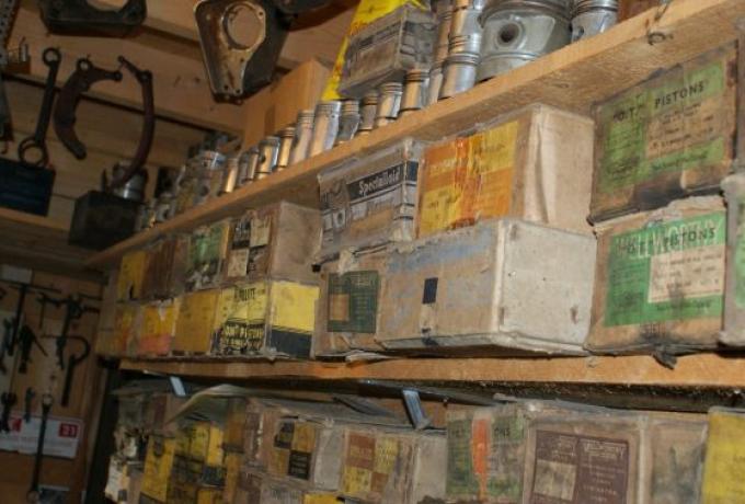 Car Pistons in their Boxes