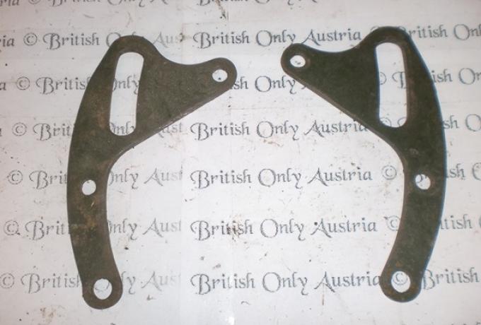 Triumph Gearbox ajusting plates. Holder / Pair used