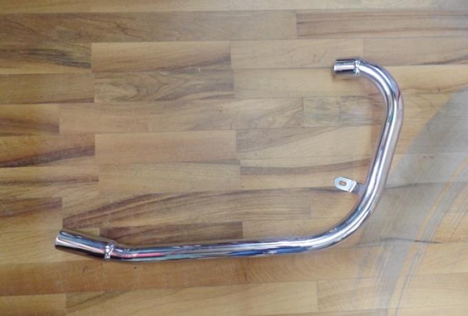 Velocette Auspuffrohr Alu Kopf 1950-53