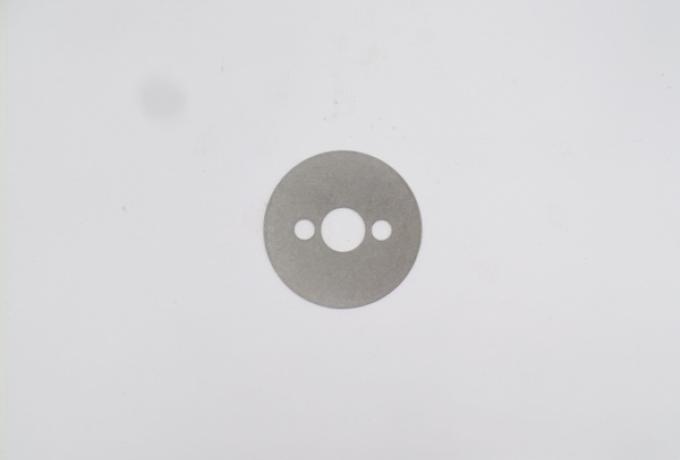 Velocette Abdeckplatte Niro