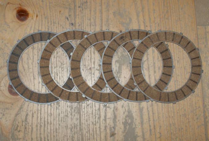 BSA Clutch Plates for early Models /Set