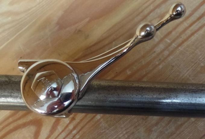 Amac Doppelhebel Nickel 1" rechte Seite