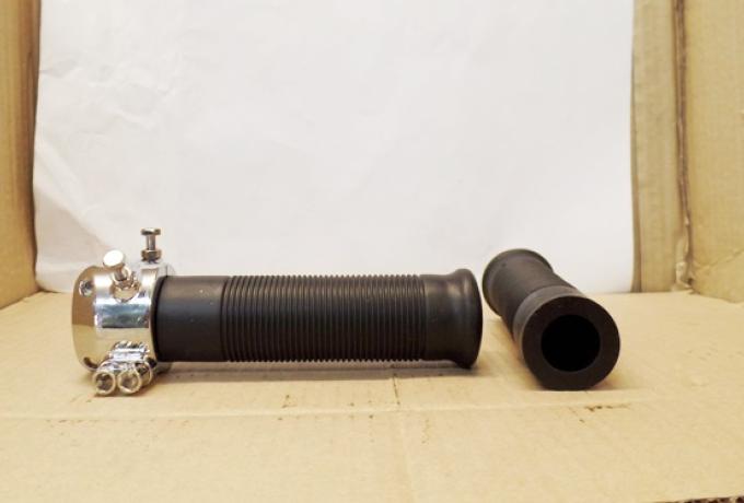 Twist Twin/Throttle Grip with Rubbers Amal Replica 7/8" - 22mm new