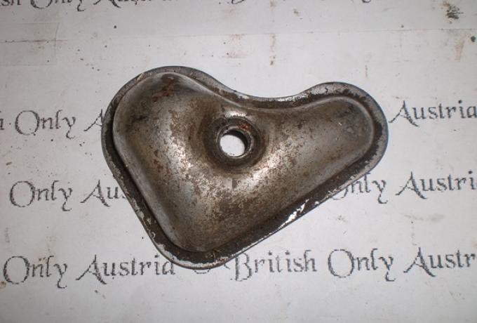 Triumph Tiger Cub Auslass Kipphebel Abdeckung gebraucht