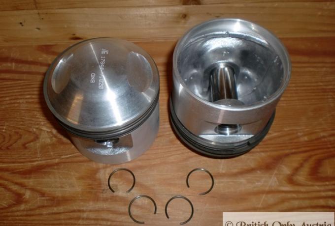 Triumph Kolben T120, TR6, 6T, 650 ccm. +20 /Paar