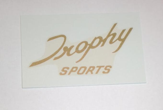 Triumph "Trophy Sports" Panel Transfer 1968-69