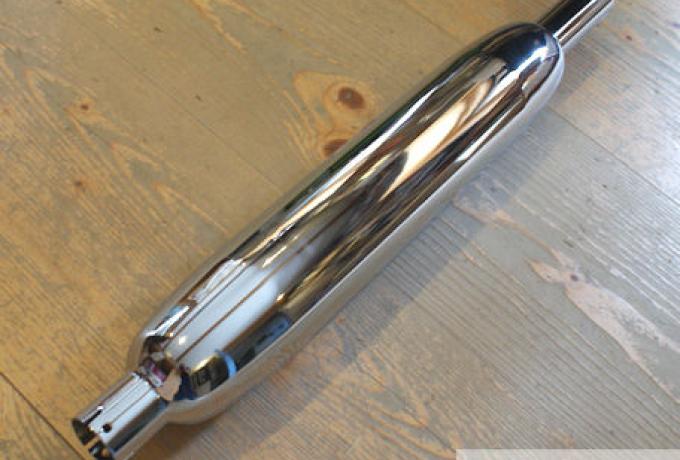 BSA Auspufftöpfe A50/A65T/A65L/ Lightning 1961- /Paar