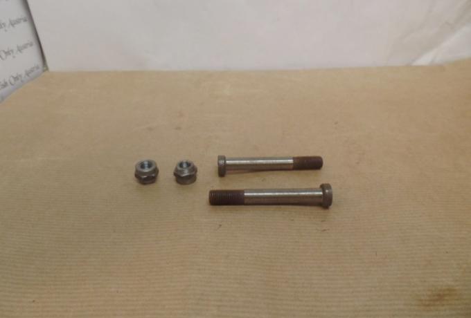 BSA/Triumph Pleuelbolzen mit Mutter  /Set