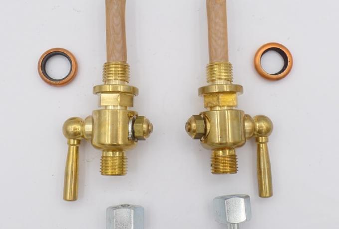 Petrol Tap 1/4" x 1/4" BSP. Washers x 2 /Set. Triumph