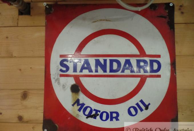 Standard moto oil Sign