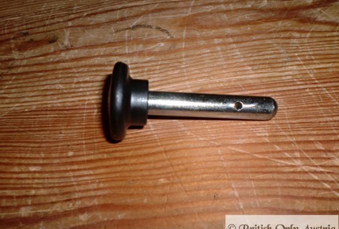 SEAT LATCH PLUNGER KNOB, TRIUMPH, 1957-66, GENUINE NOS, 82-4227
