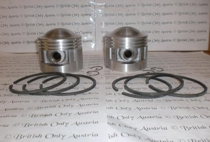JAP J.A.P. Zweizylinder Kolben 500ccm OHV STD. / Paar